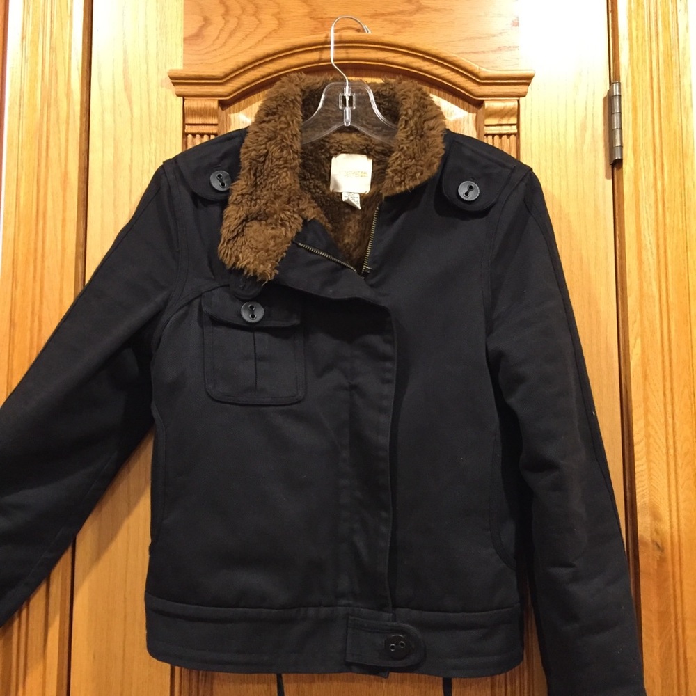 Joes jeans Fur lined coat